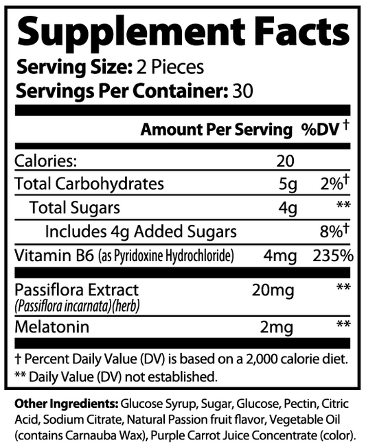 Curtain Call Sleep Gummies (Adult)