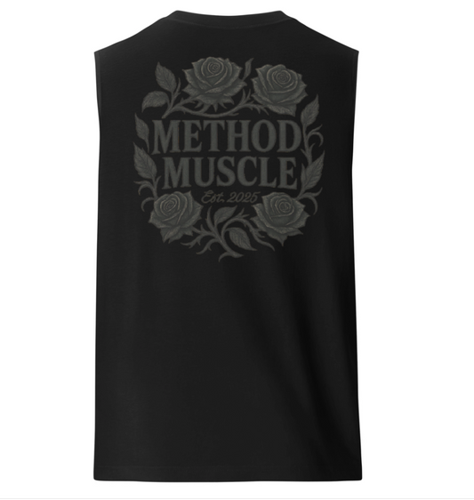 Cut from Black Muscle Shirt