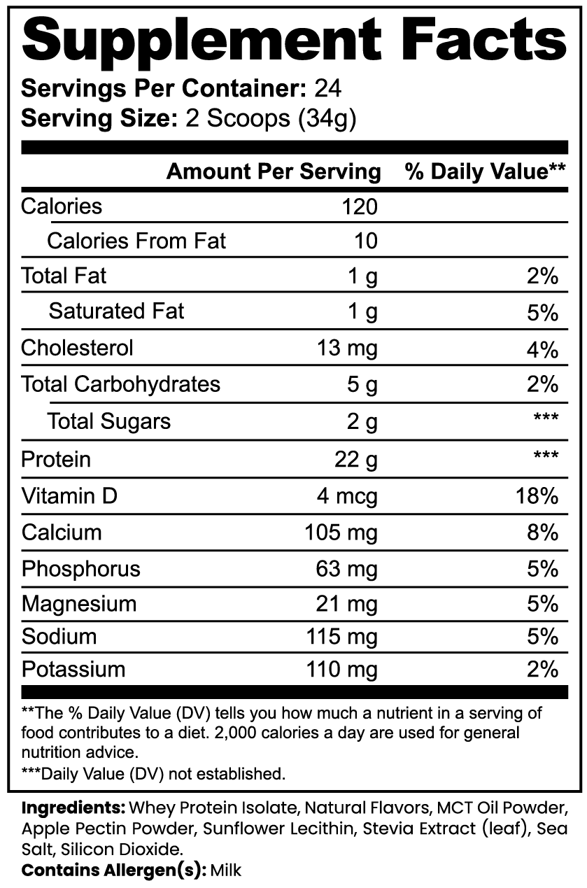 Method Fuel Whey Protein Isolate (Vanilla)